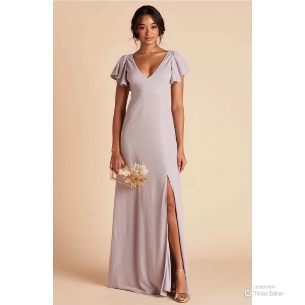 NWT Birdy Grey Hannah Empire Dress in Crepe Lilac